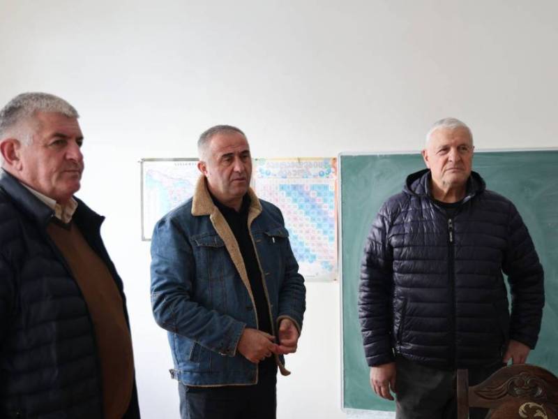 ცაგერის მუნიციპალიტეტის სოფელ უსახელოში საჯარო სკოლის სარეაბილიტაციო სამუშაოები დასრულდა